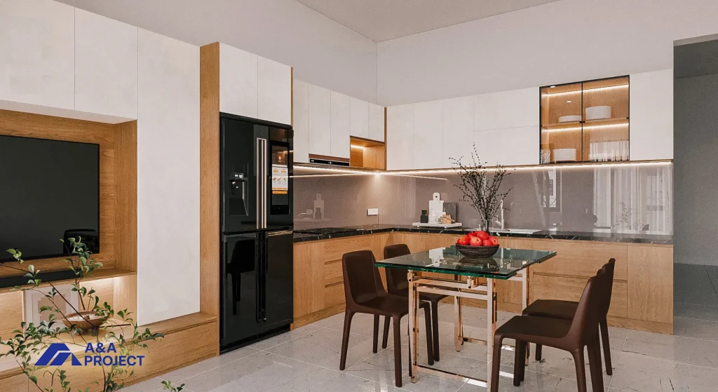 Tủ bếp nhà ở 2
